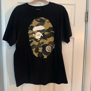 OG Bape Head Logo T shirt